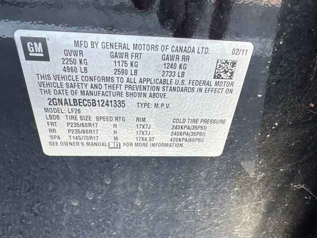 2011 Chevrolet Equinox LS