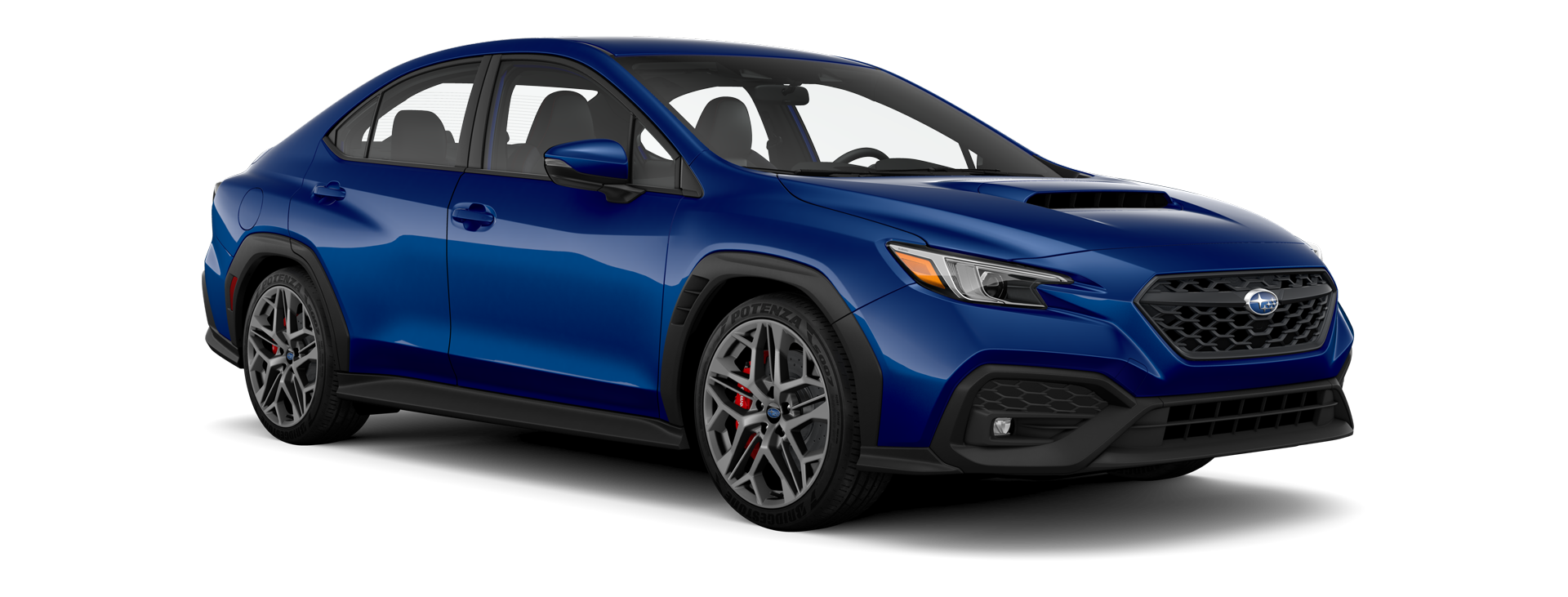 2024 Subaru WRX TR Shown in Sapphire Blue Pearl