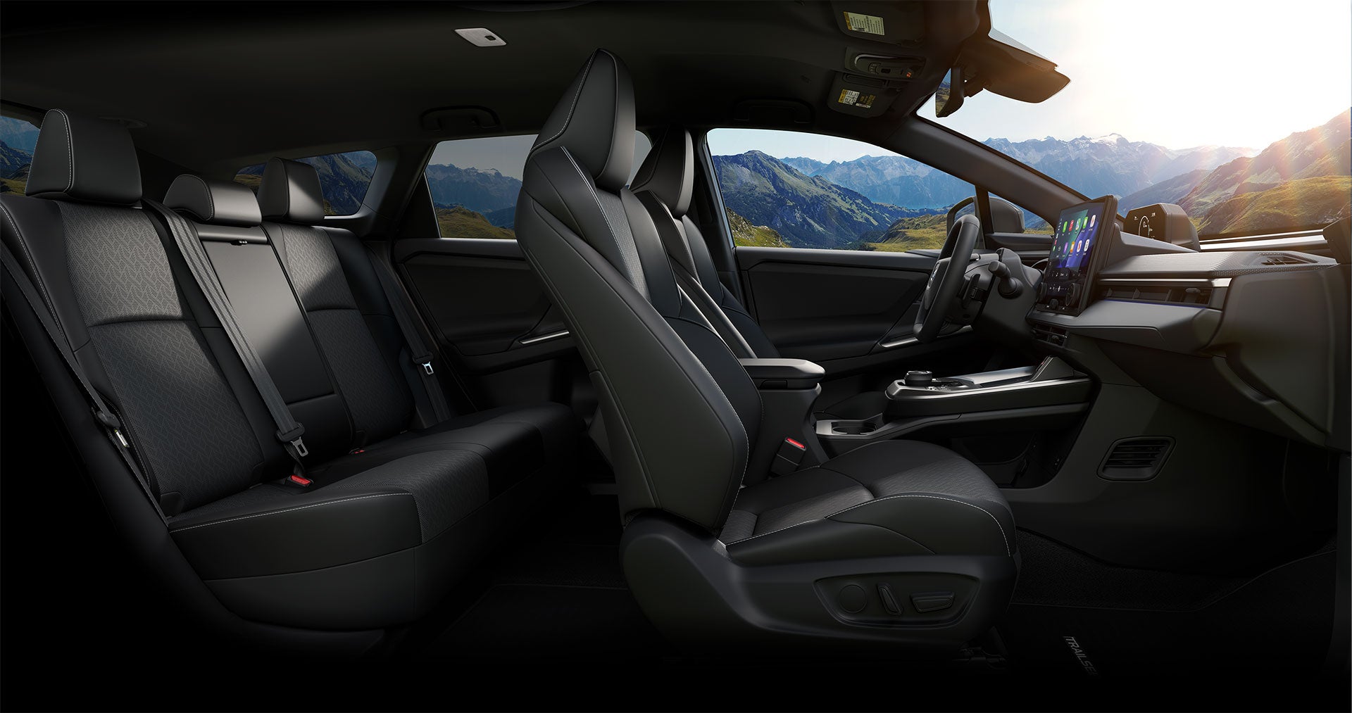 2026 Subaru Trailseeker Limited Shown in Black StarTex