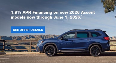 Ascent | Paul Moak Subaru in Jackson MS