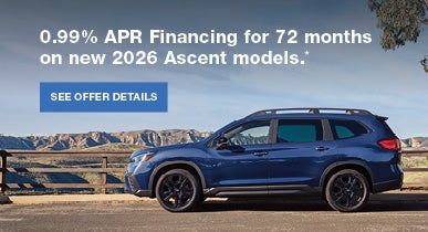 Ascent | Paul Moak Subaru in Jackson MS