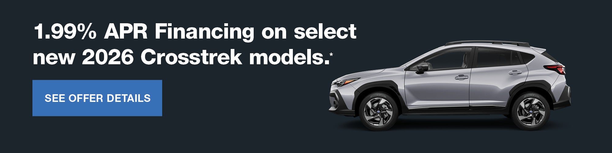 2026 Subaru Crosstrek Offer