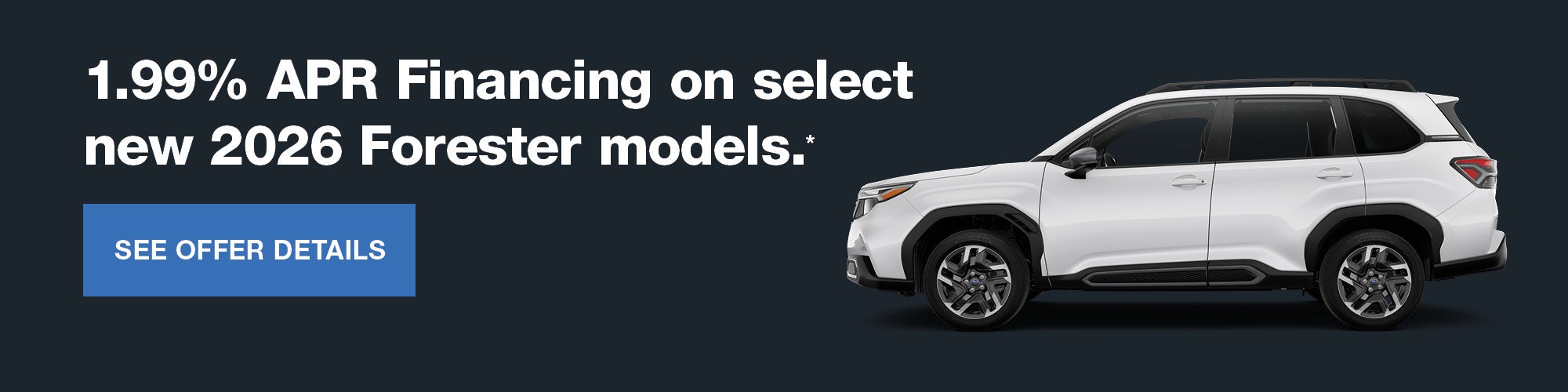 2026 Subaru Forester Offer