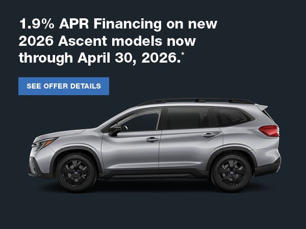 2026 Ascent APR offer