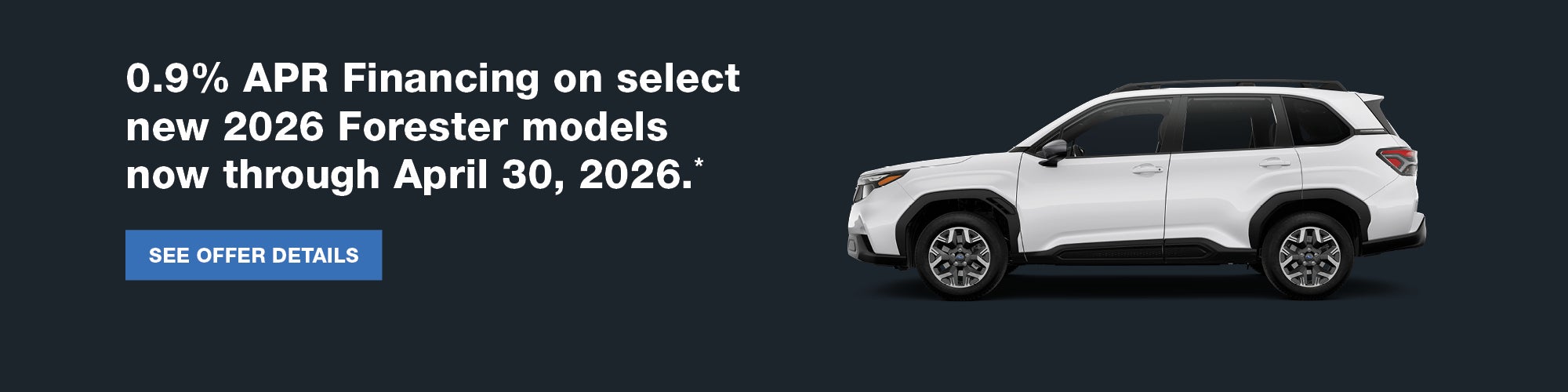 2026 Forester Hybrid APR offer