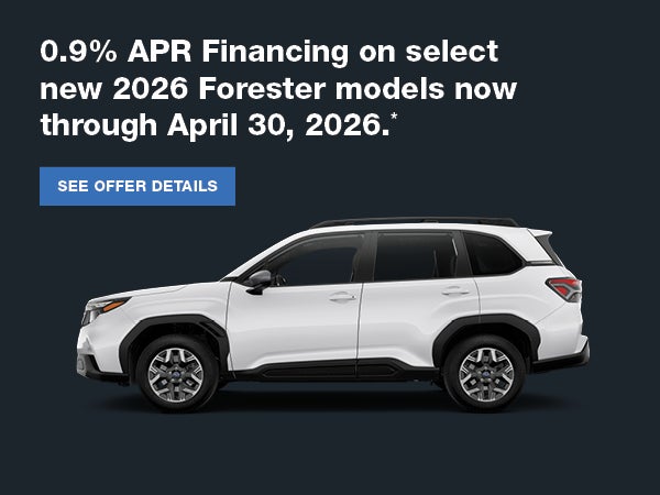 2026 Forester Hybrid APR offer