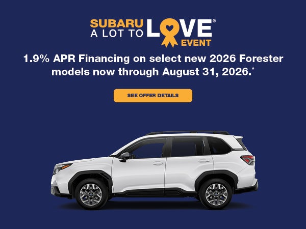 2026 Crosstrek Hybrid APR offer